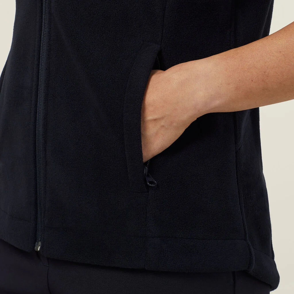 Polar Fleece Zip Vest - CAT745