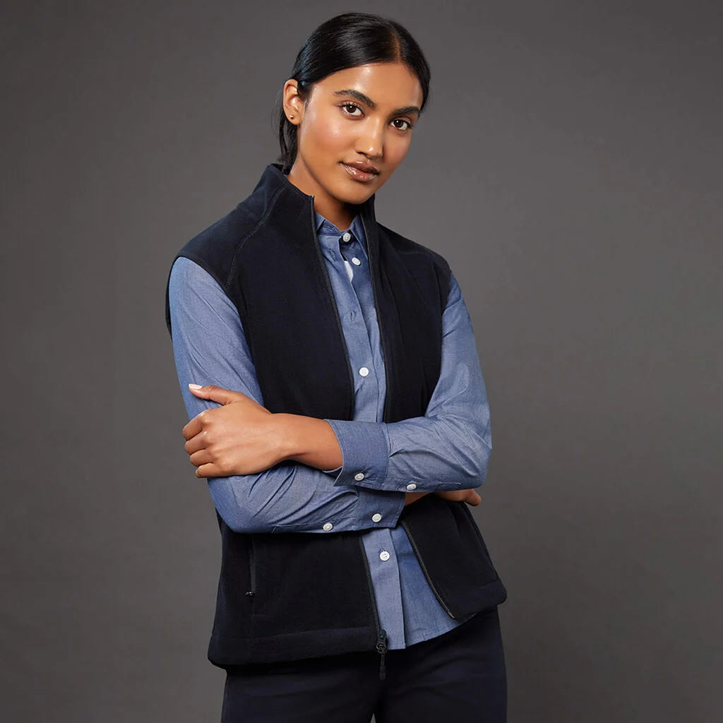 Polar Fleece Zip Vest - CAT745