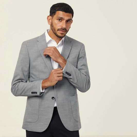 Linen Look Half-Lined Jacket - CATB94