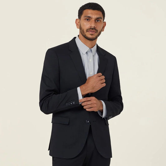 Poly Viscose Stretch Twill 2 Button Jacket - CATBA2