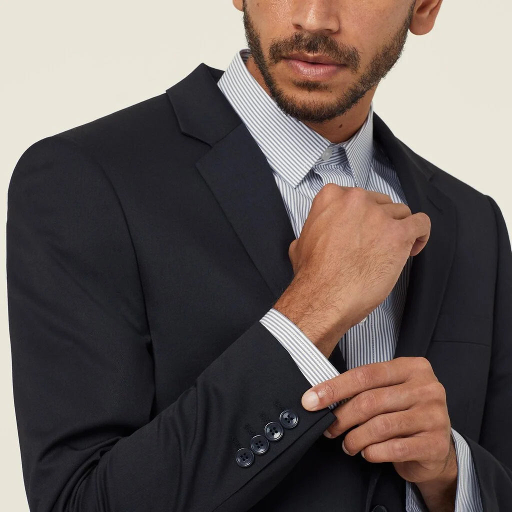 Poly Viscose Stretch Twill 2 Button Jacket - CATBA2