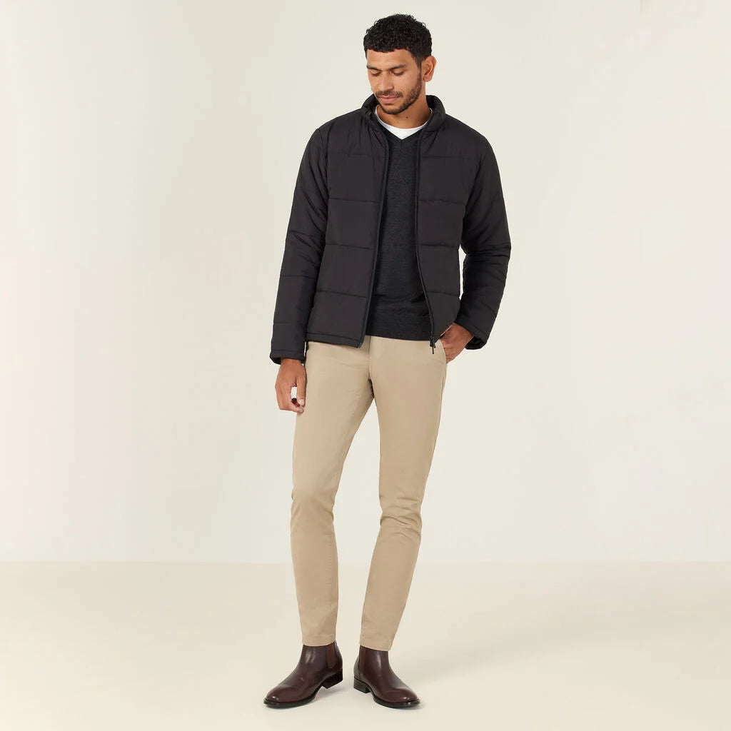 Water Repellent Puffer Jacket - CATBER