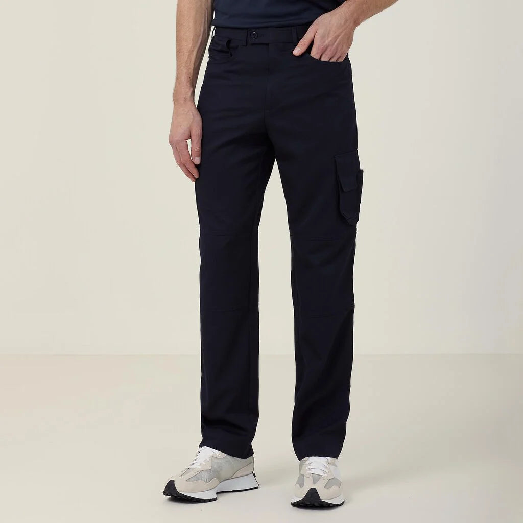Poly Viscose Gaberdine Flex Waist Cargo Pant - CATCLD