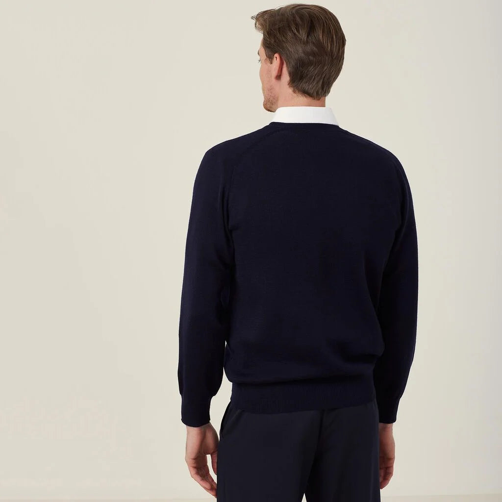 Wool Rich V-Neck Sweater -CATE28