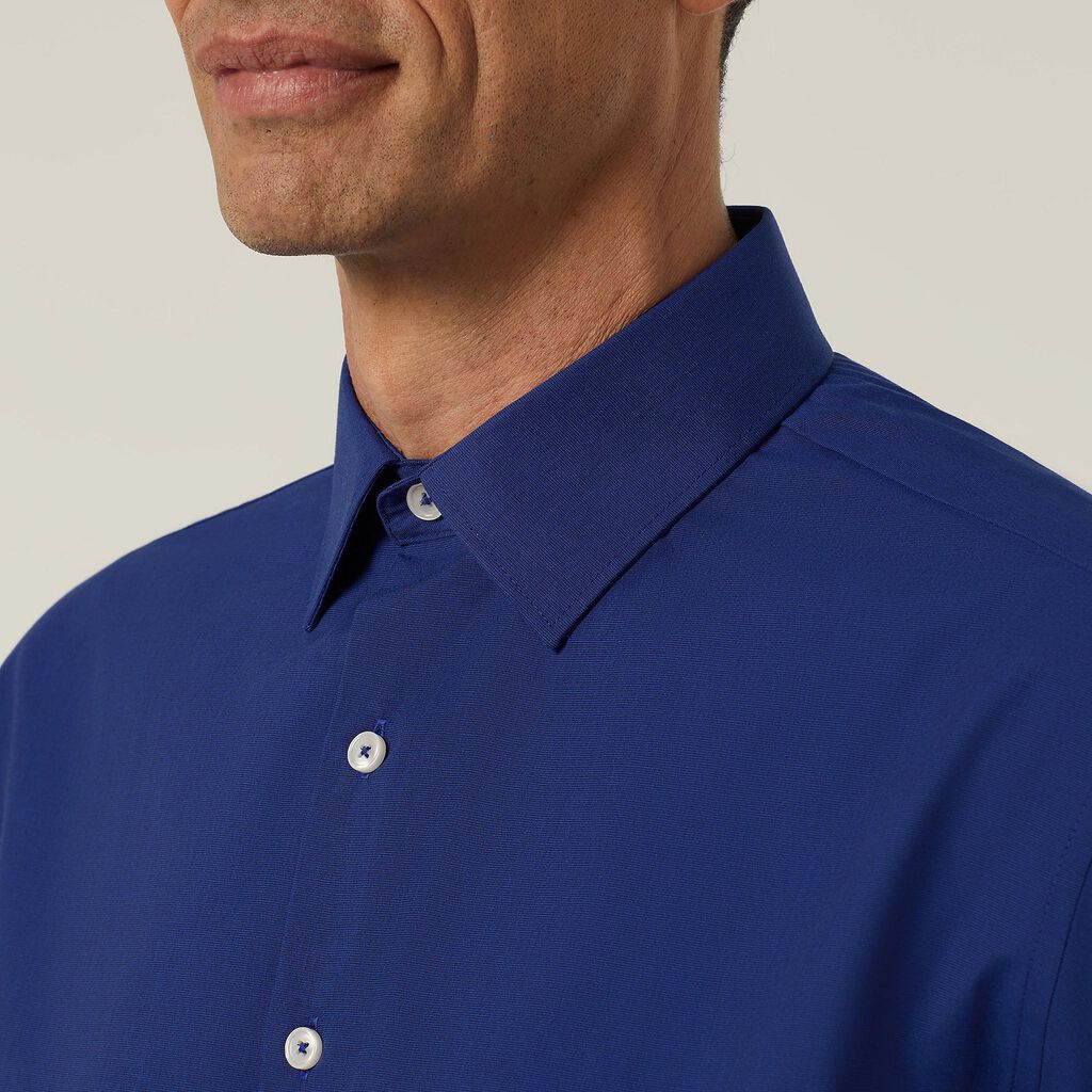 Poly Cotton End On End Long Sleeve Shirt - CATJ8V