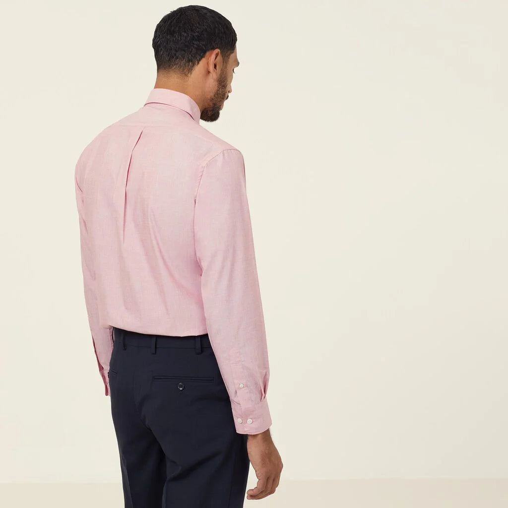 Poly Cotton End On End Long Sleeve Shirt - CATJ8V