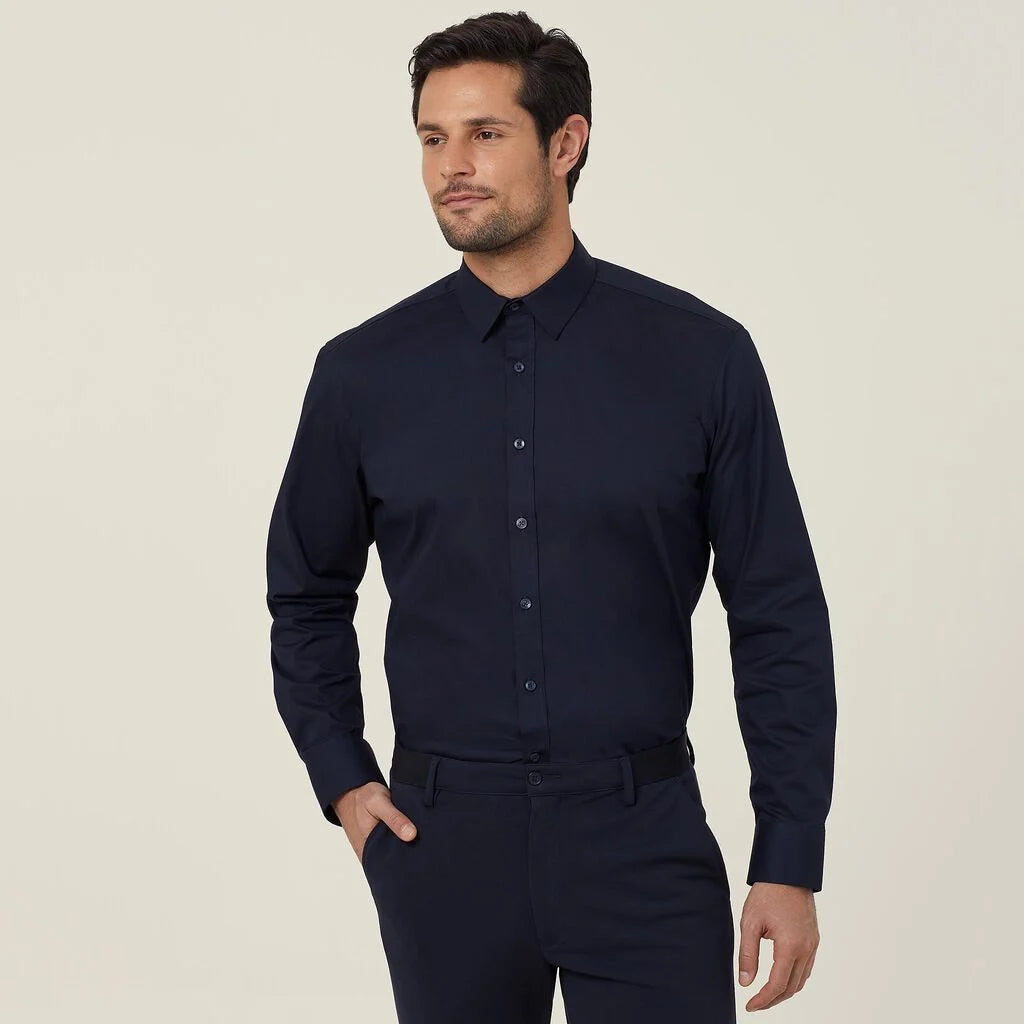 Avignon Stretch Long Sleeve Shirt - CATJDD