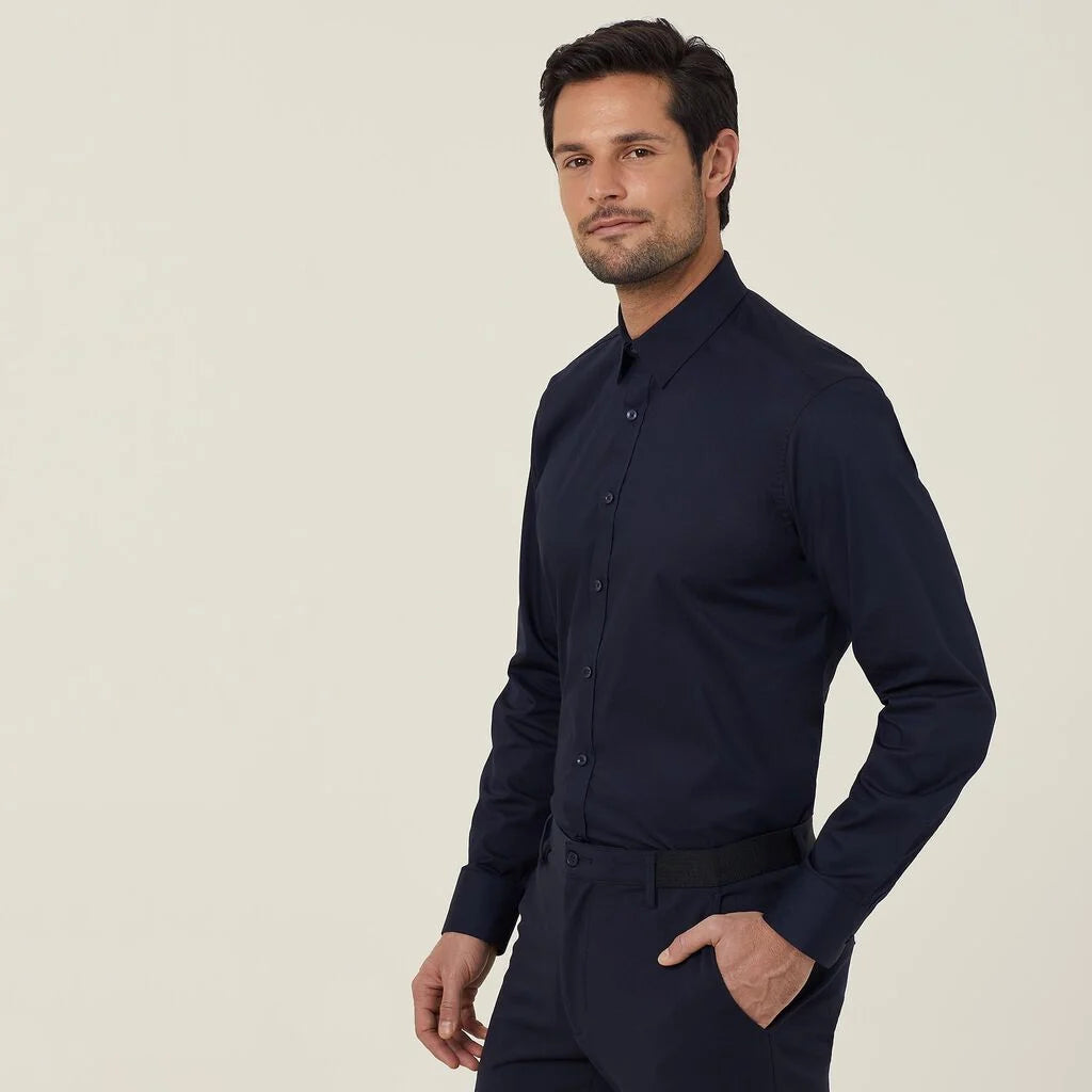 Avignon Stretch Long Sleeve Shirt - CATJDD