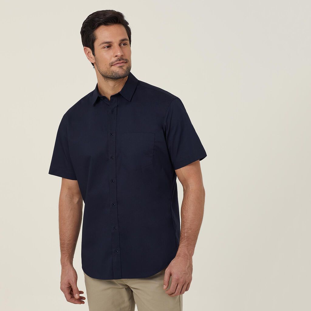 Stretch Short Sleeve Shirt - CATJDN
