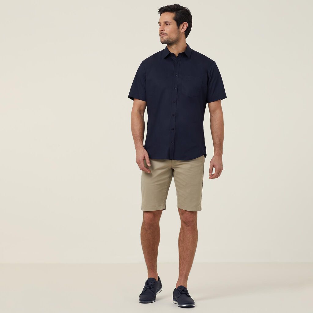 Stretch Short Sleeve Shirt - CATJDN