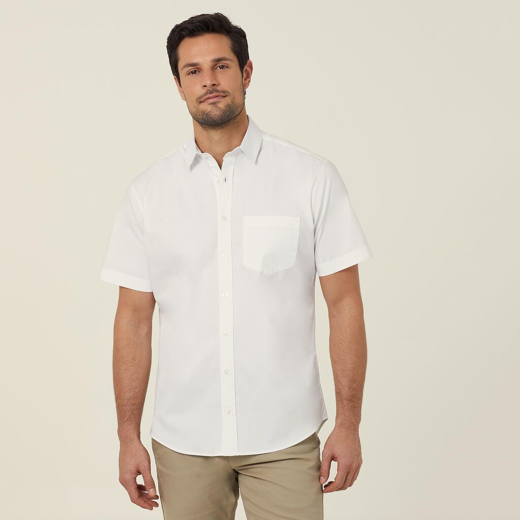 Stretch Short Sleeve Shirt - CATJDN