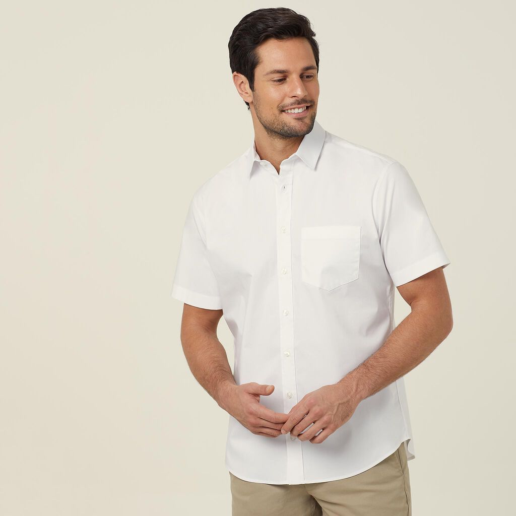 Stretch Short Sleeve Shirt - CATJDN