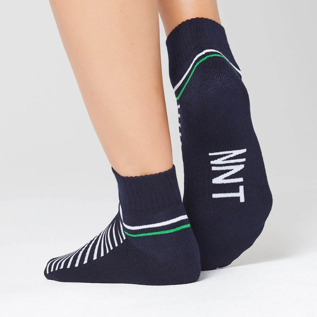 Bamboo Stripe Sports Ankle Socks - CATKDP
