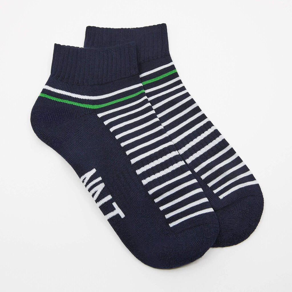 Bamboo Stripe Sports Ankle Socks - CATKDP