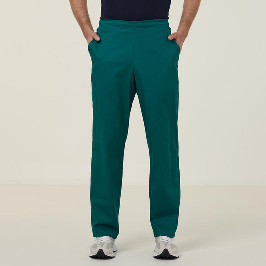 Vital Antibacterial Swan Scrub Pant - CATQ4B Hunter Green/ Purple