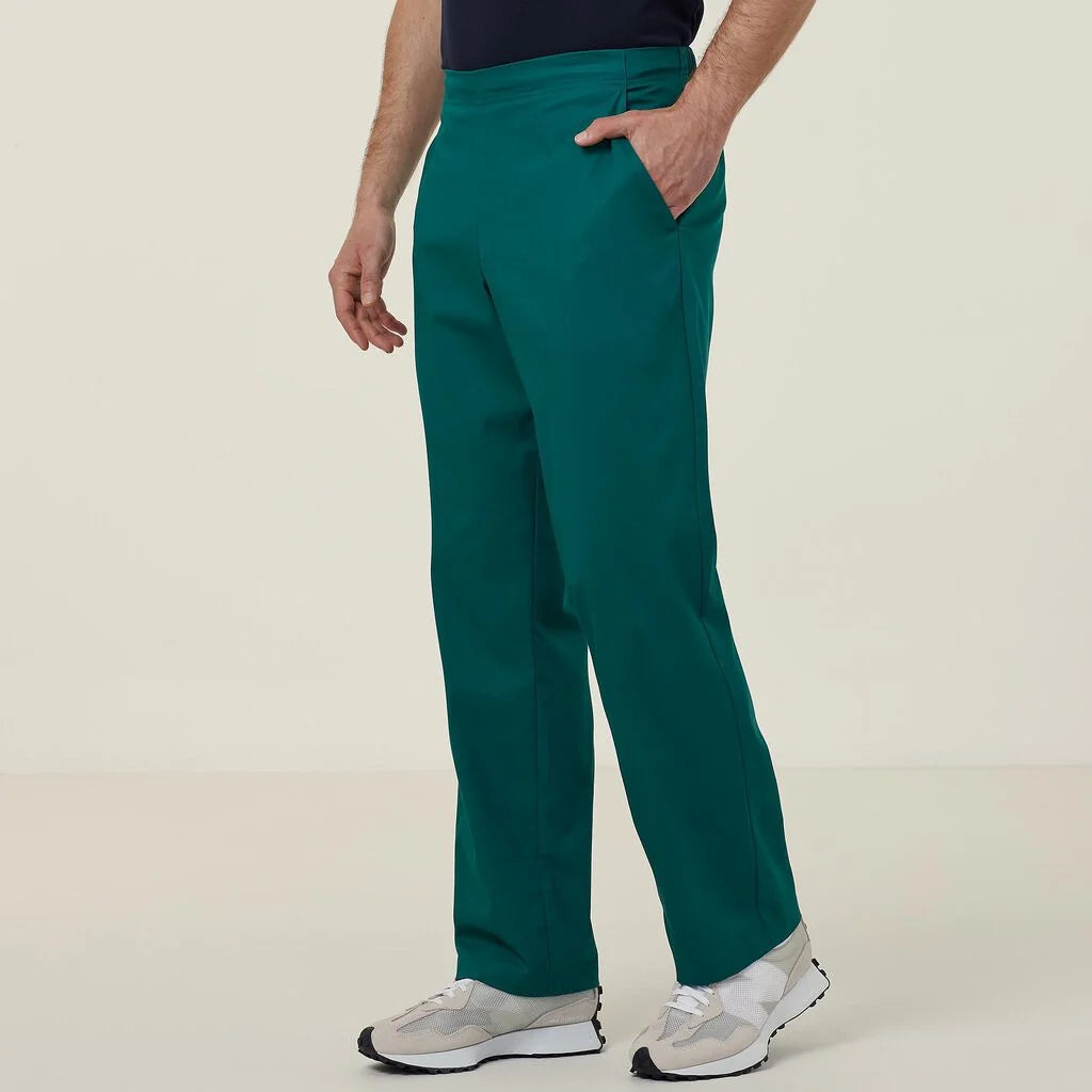 Vital Antibacterial Swan Scrub Pant - CATQ4B Hunter Green/ Purple