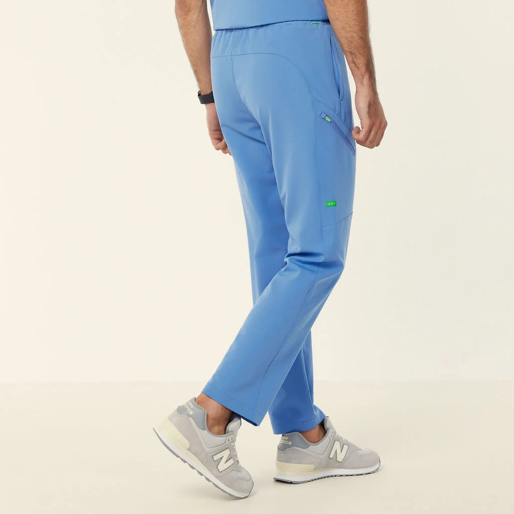Invigorate Drew UNISEX Scrub Pants - CATQ54 Pink/Light Blue/Navy