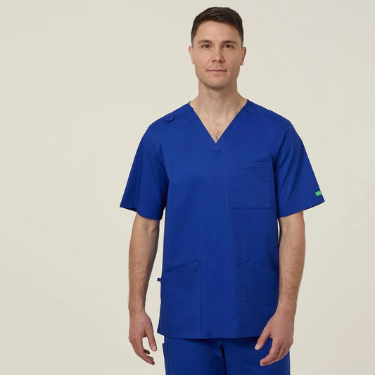Vital Antibacterial Chang Scrub Top - CATRFS Cobalt/Mid Night