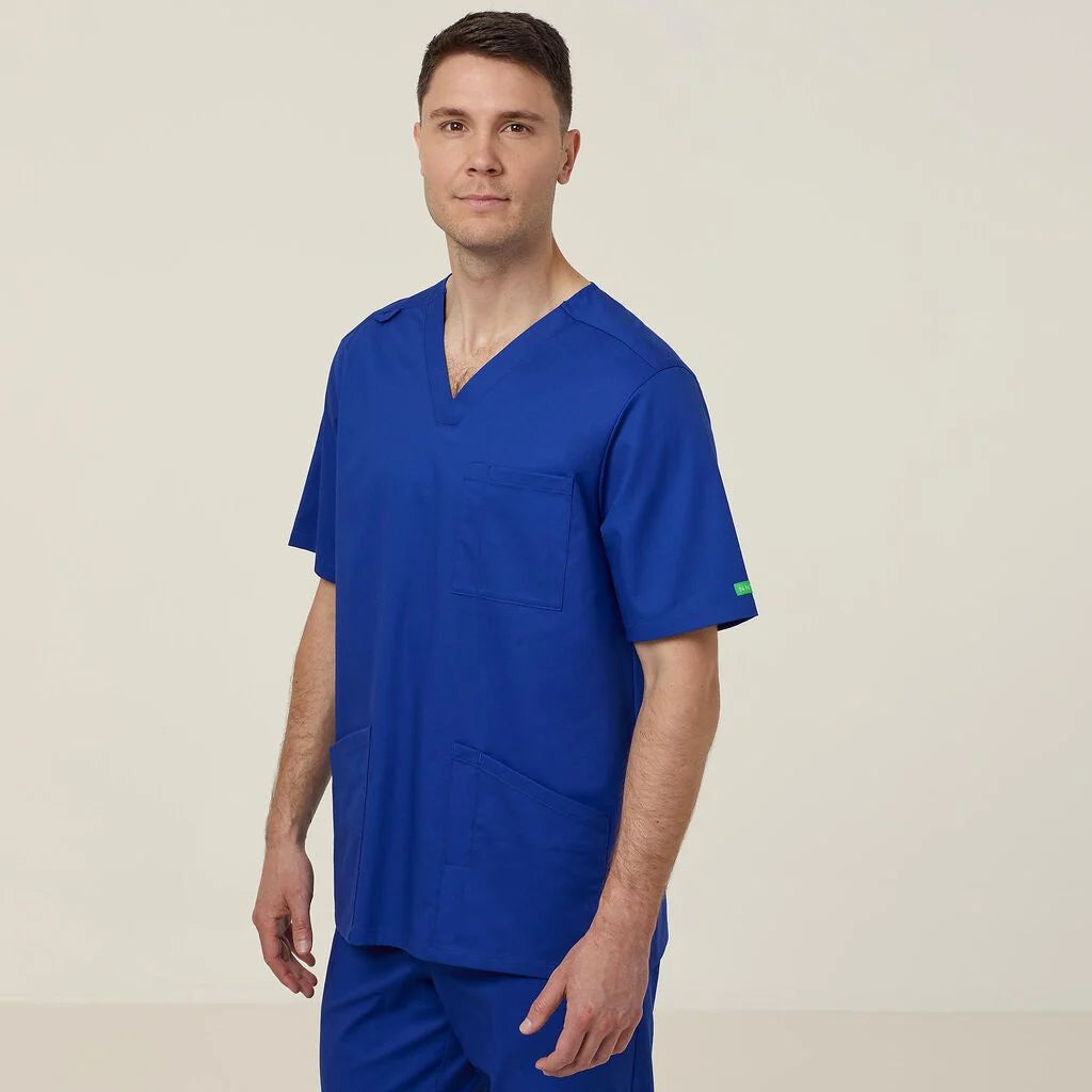 Vital Antibacterial Chang Scrub Top - CATRFS Cobalt/Mid Night