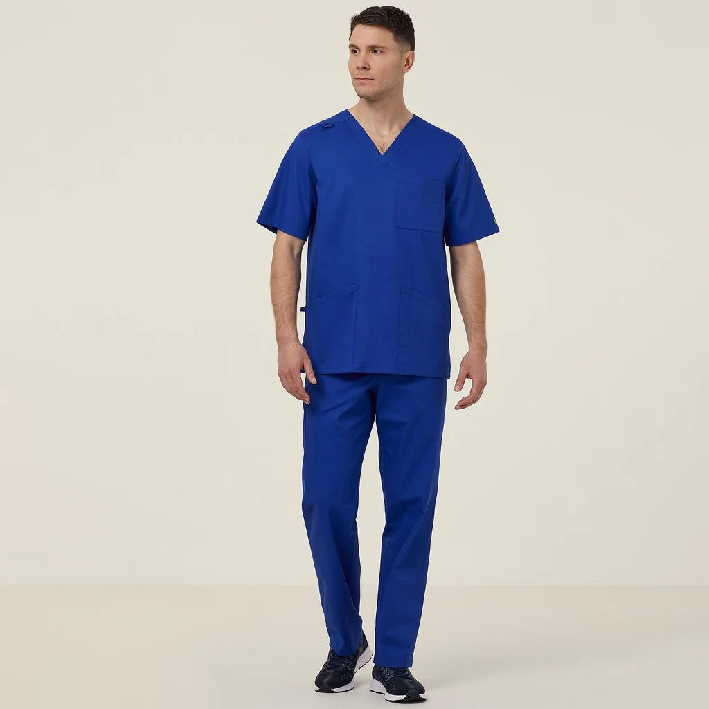 Vital Antibacterial Chang Scrub Top - CATRFS Cobalt/Mid Night