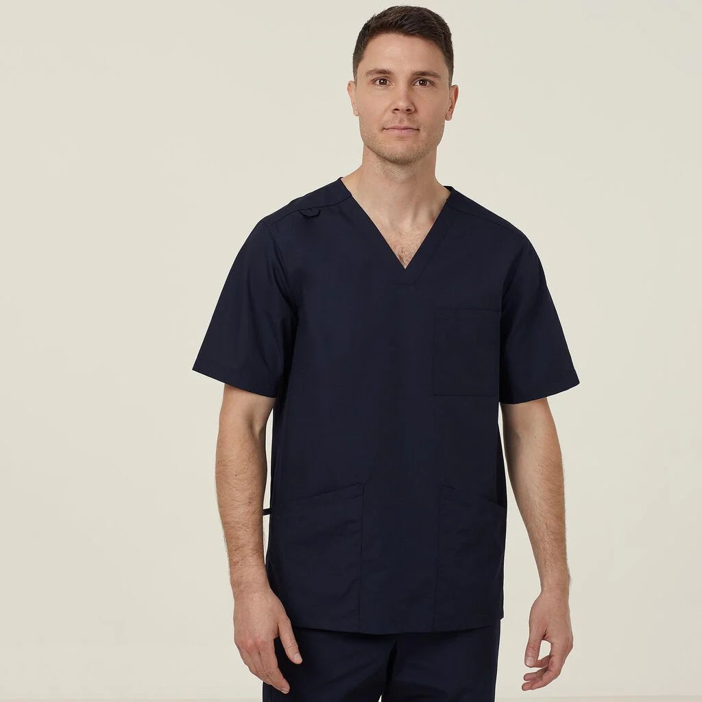Vital Antibacterial Chang Scrub Top - CATRFS Cobalt/Mid Night