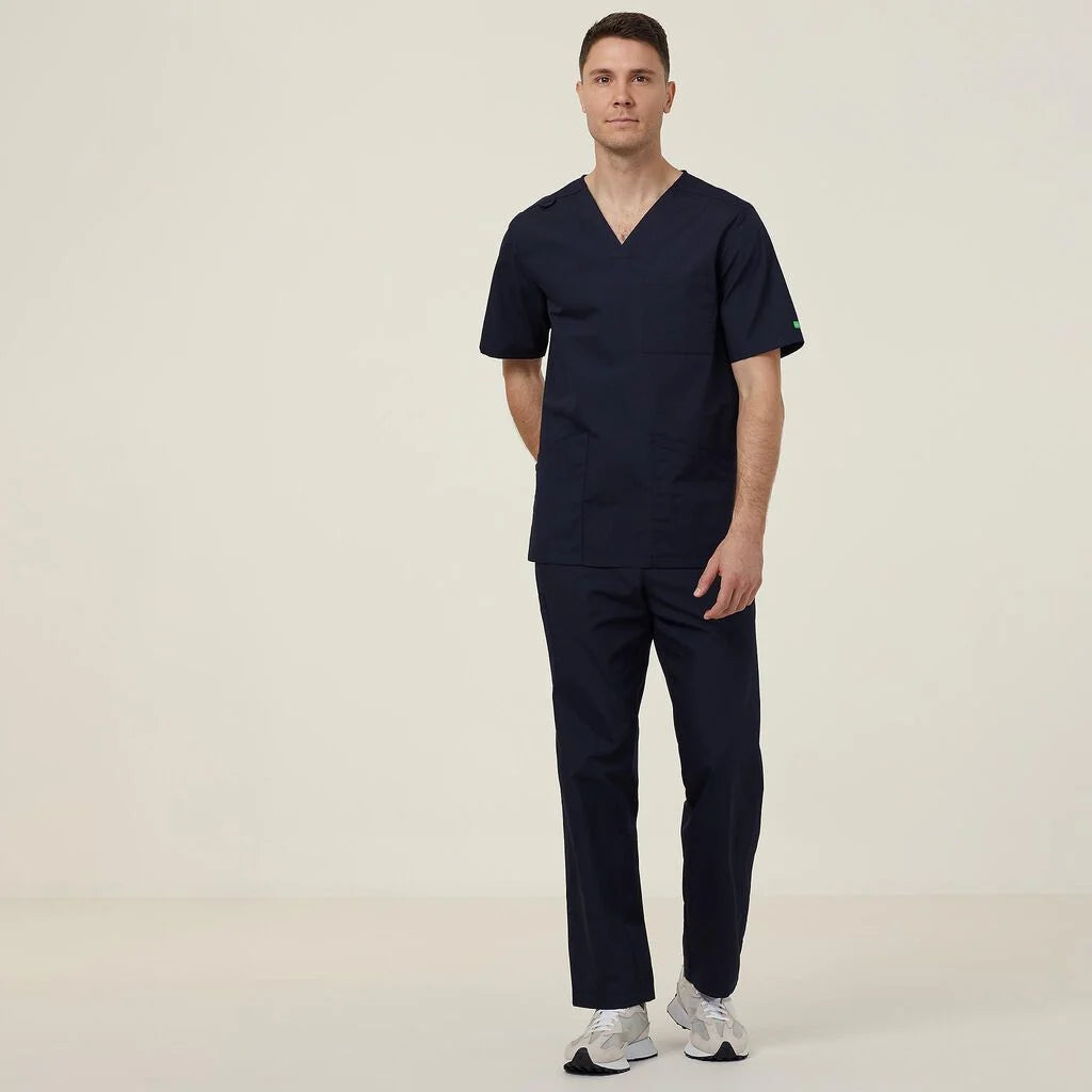Vital Antibacterial Chang Scrub Top - CATRFS Cobalt/Mid Night