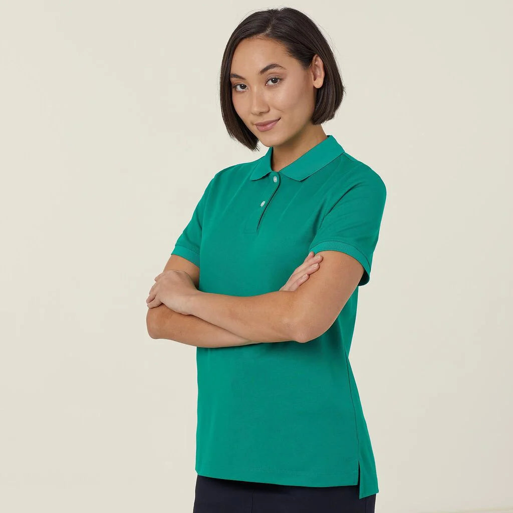 Antibacterial Polyface Short Sleeve Polo - CATU58