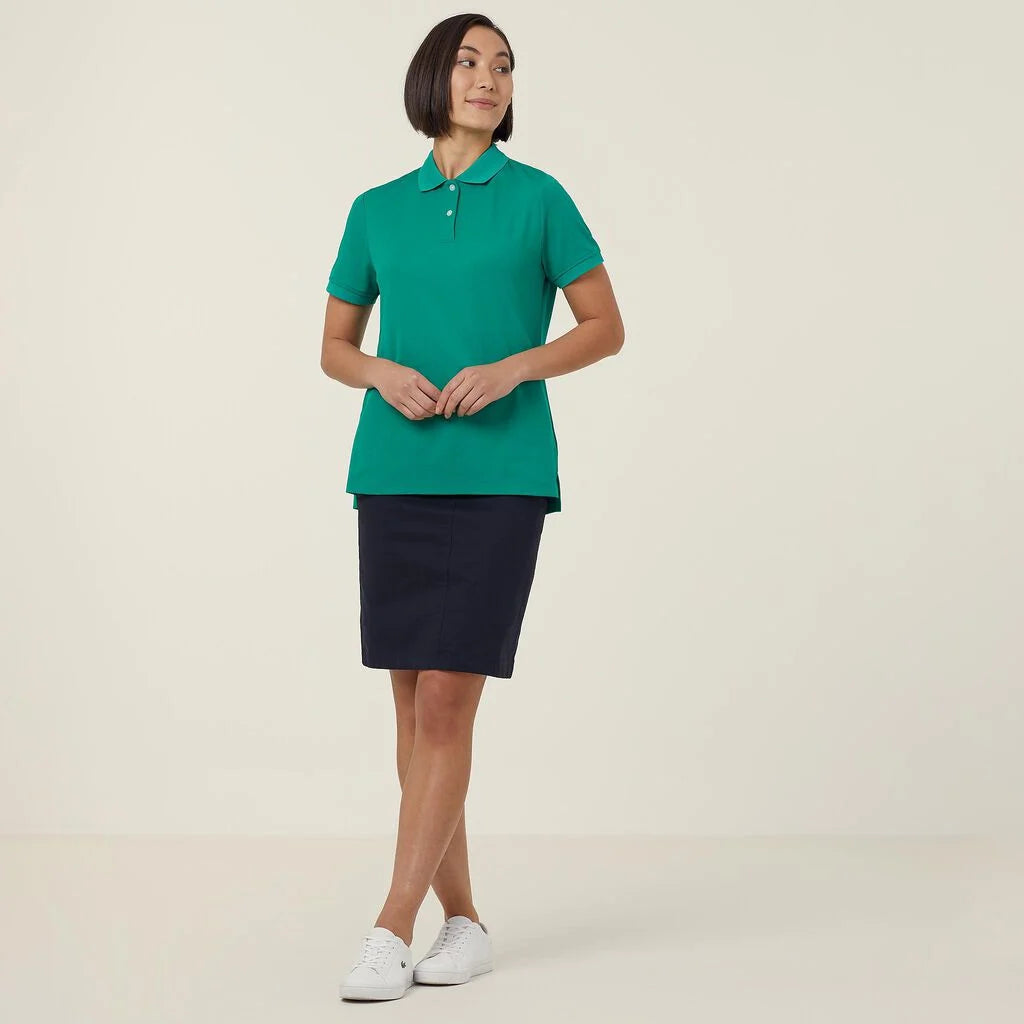 Antibacterial Polyface Short Sleeve Polo - CATU58