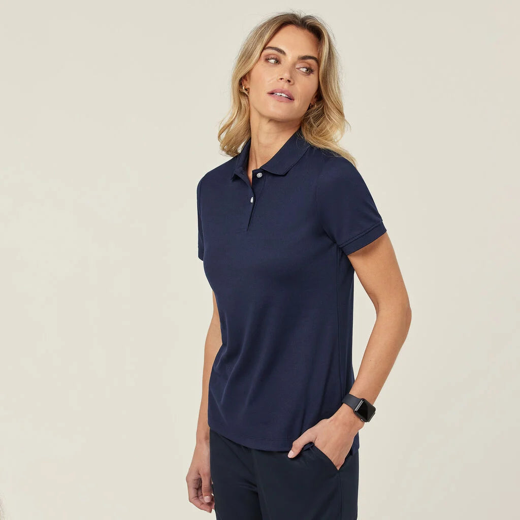 Antibacterial Polyface Short Sleeve Polo - CATU58
