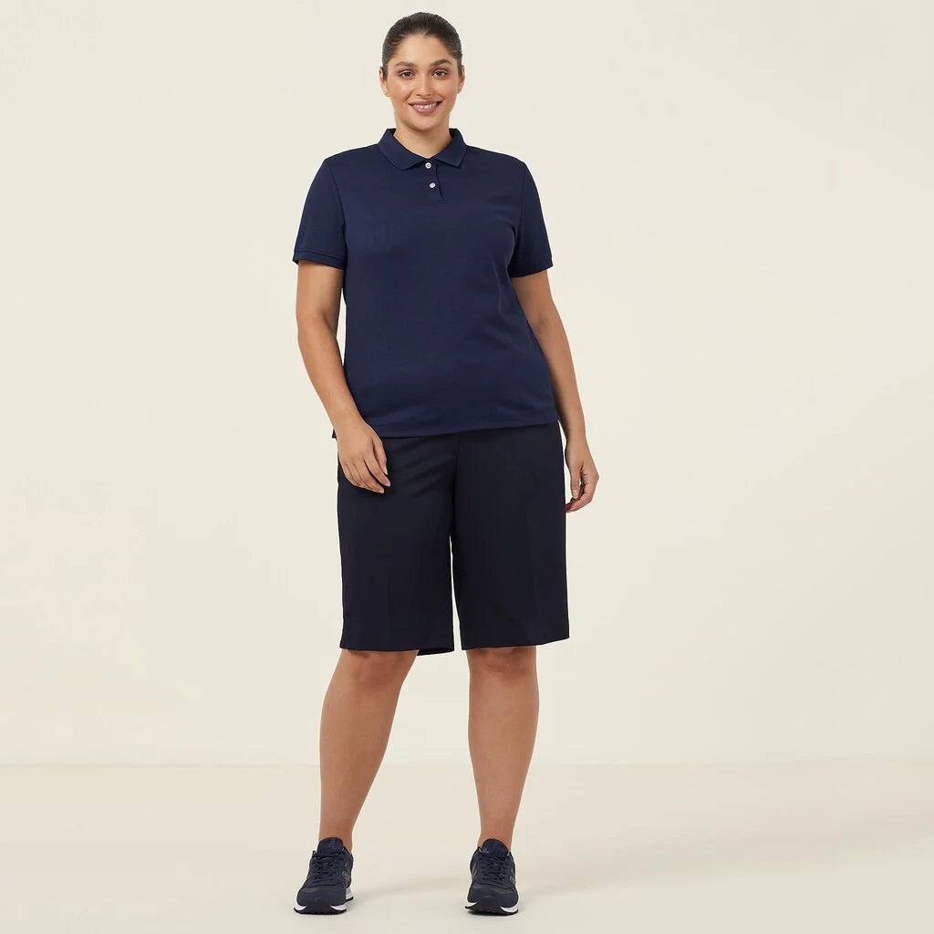 Antibacterial Polyface Short Sleeve Polo - CATU58
