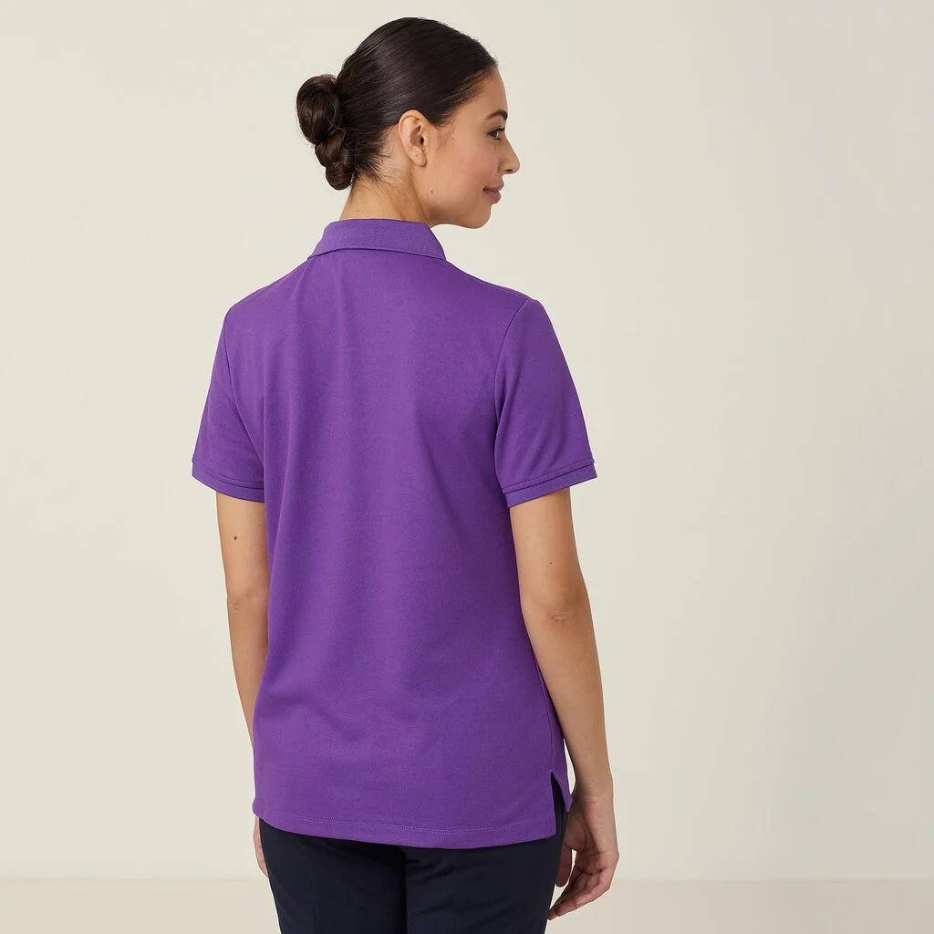 Antibacterial Polyface Short Sleeve Polo - CATU58