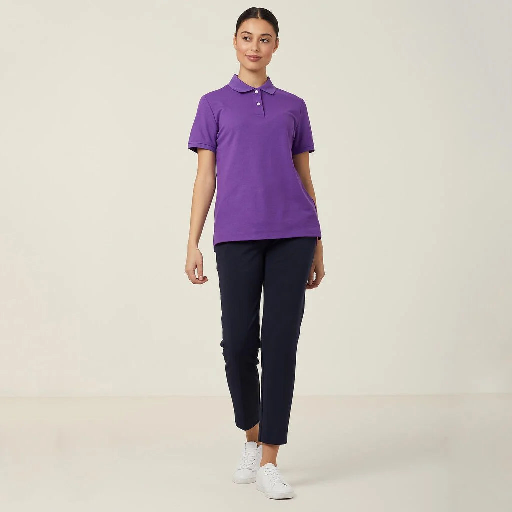Antibacterial Polyface Short Sleeve Polo - CATU58