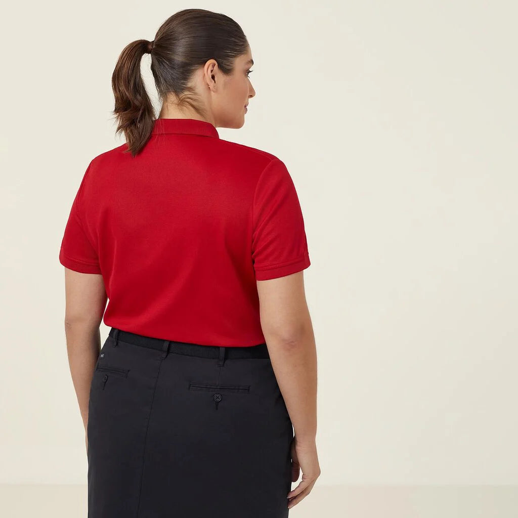 Antibacterial Polyface Short Sleeve Polo - CATU58