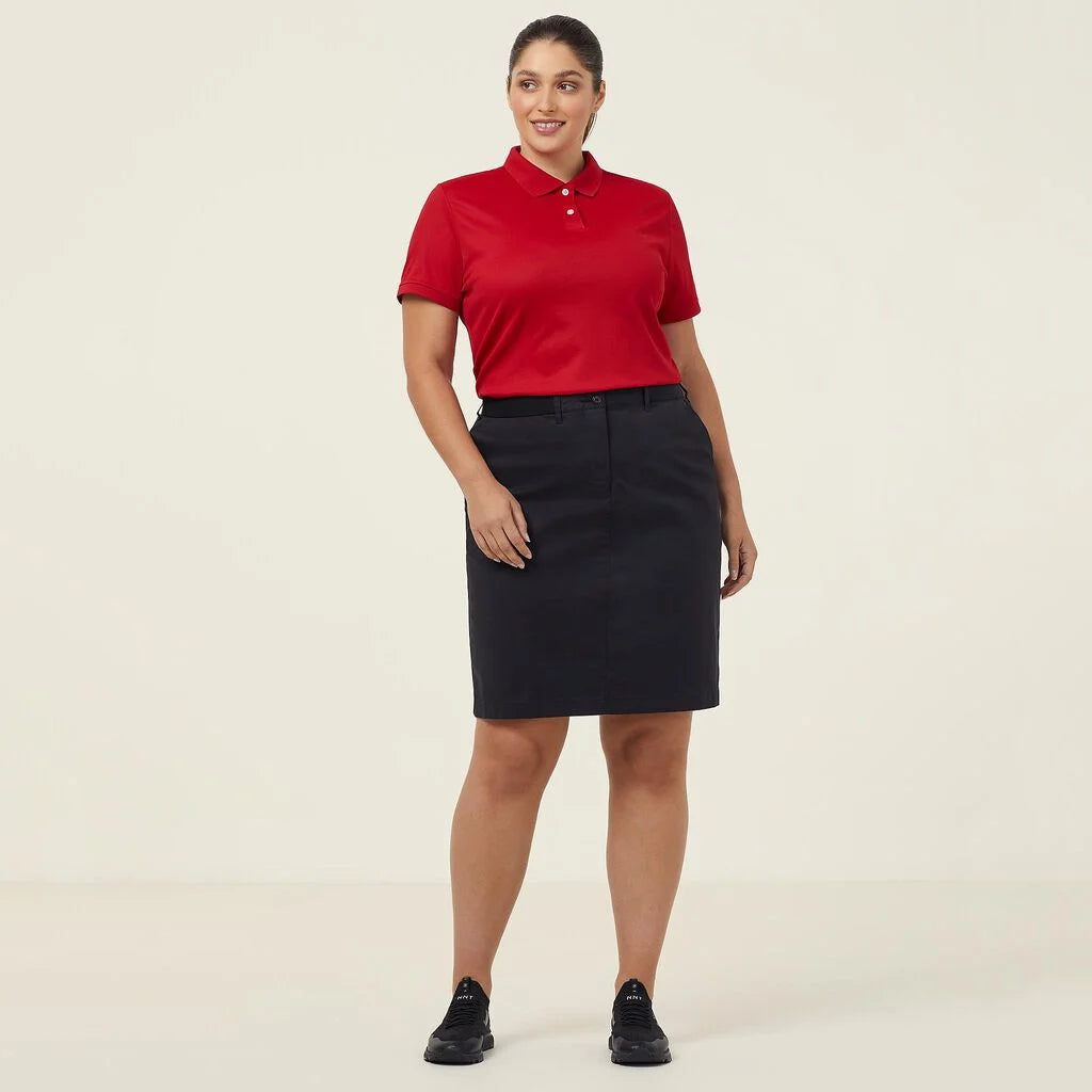 Antibacterial Polyface Short Sleeve Polo - CATU58