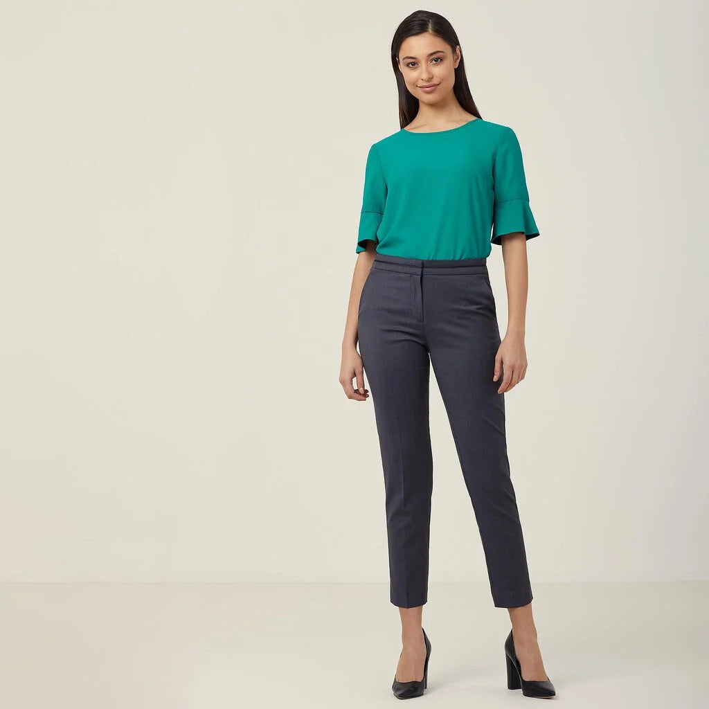 French Georgette Fluted Sleeve Top - CATU5T