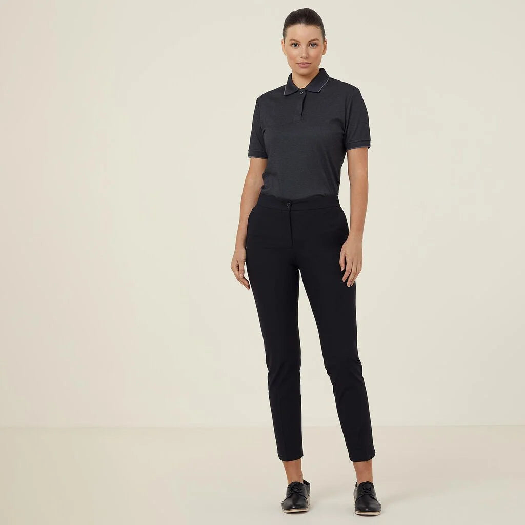 Textured Cotton Poly Short Sleeve Polo - CATUF9