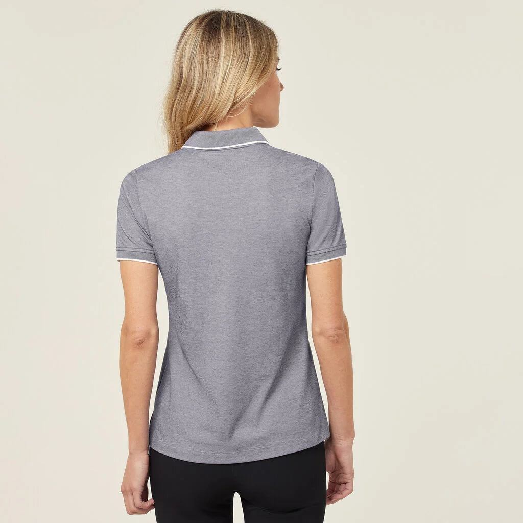 Textured Cotton Poly Short Sleeve Polo - CATUF9