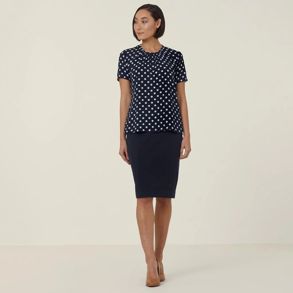 Georgie Short Sleeve Blouse - CATUKF