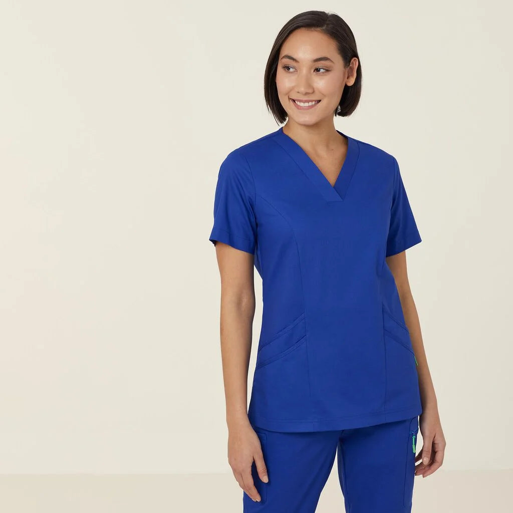 Next-Gen Antibacterial Active Florence Scrub Top - CATULM