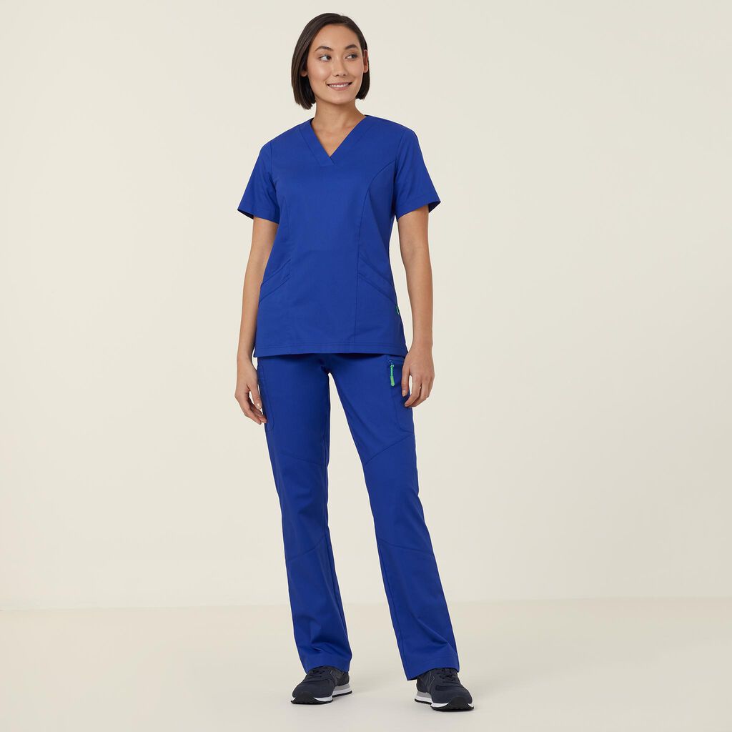 Next-Gen Antibacterial Active Florence Scrub Top - CATULM