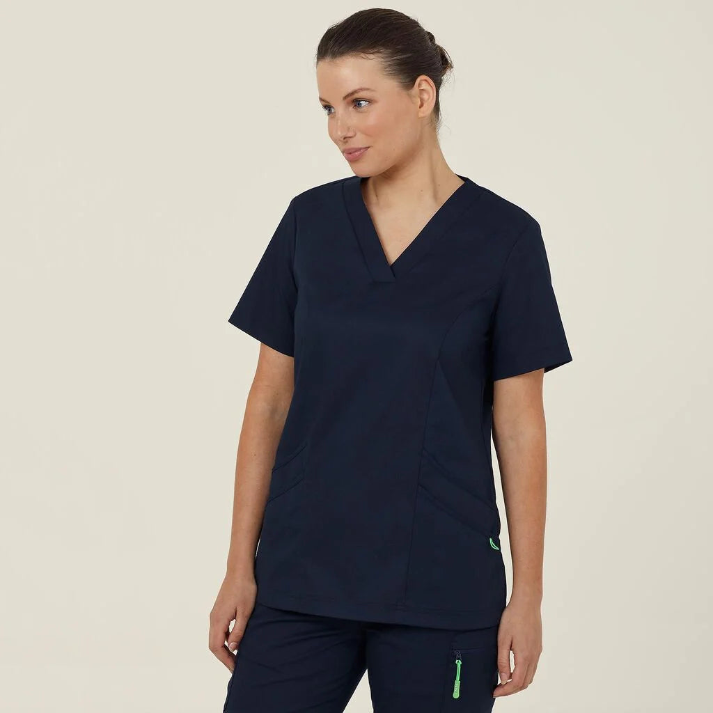 Next-Gen Antibacterial Active Florence Scrub Top - CATULM
