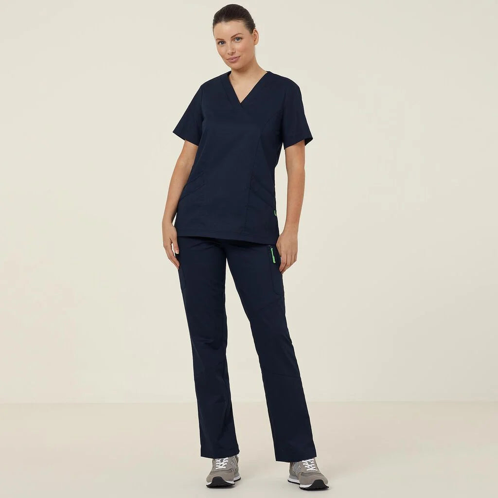 Next-Gen Antibacterial Active Florence Scrub Top - CATULM