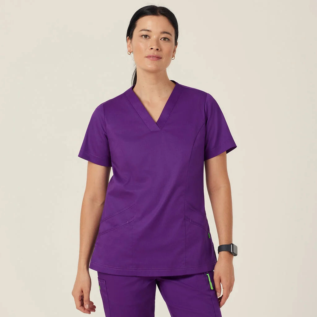 Next-Gen Antibacterial Active Florence Scrub Top - CATULM