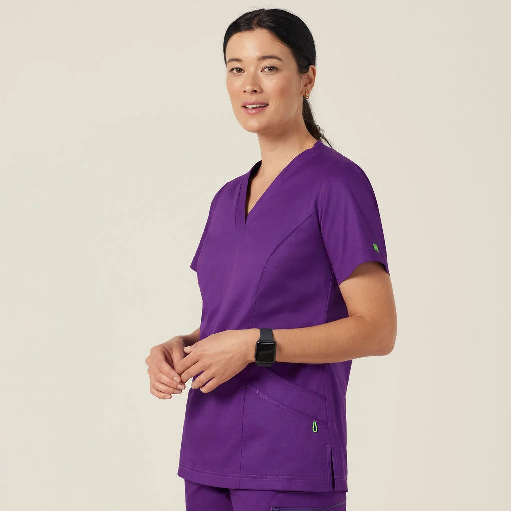 Next-Gen Antibacterial Active Florence Scrub Top - CATULM
