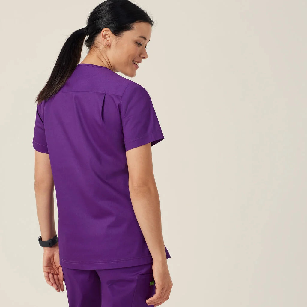 Next-Gen Antibacterial Active Florence Scrub Top - CATULM