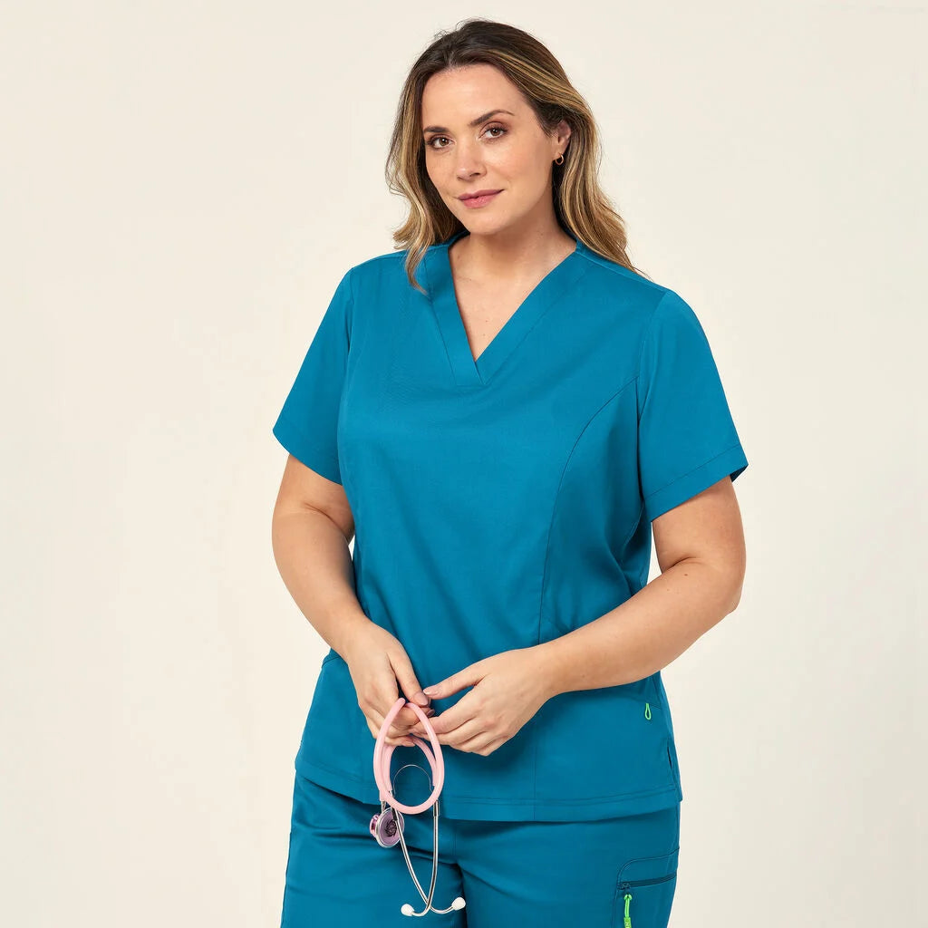 Next-Gen Antibacterial Active Florence Scrub Top - CATULM