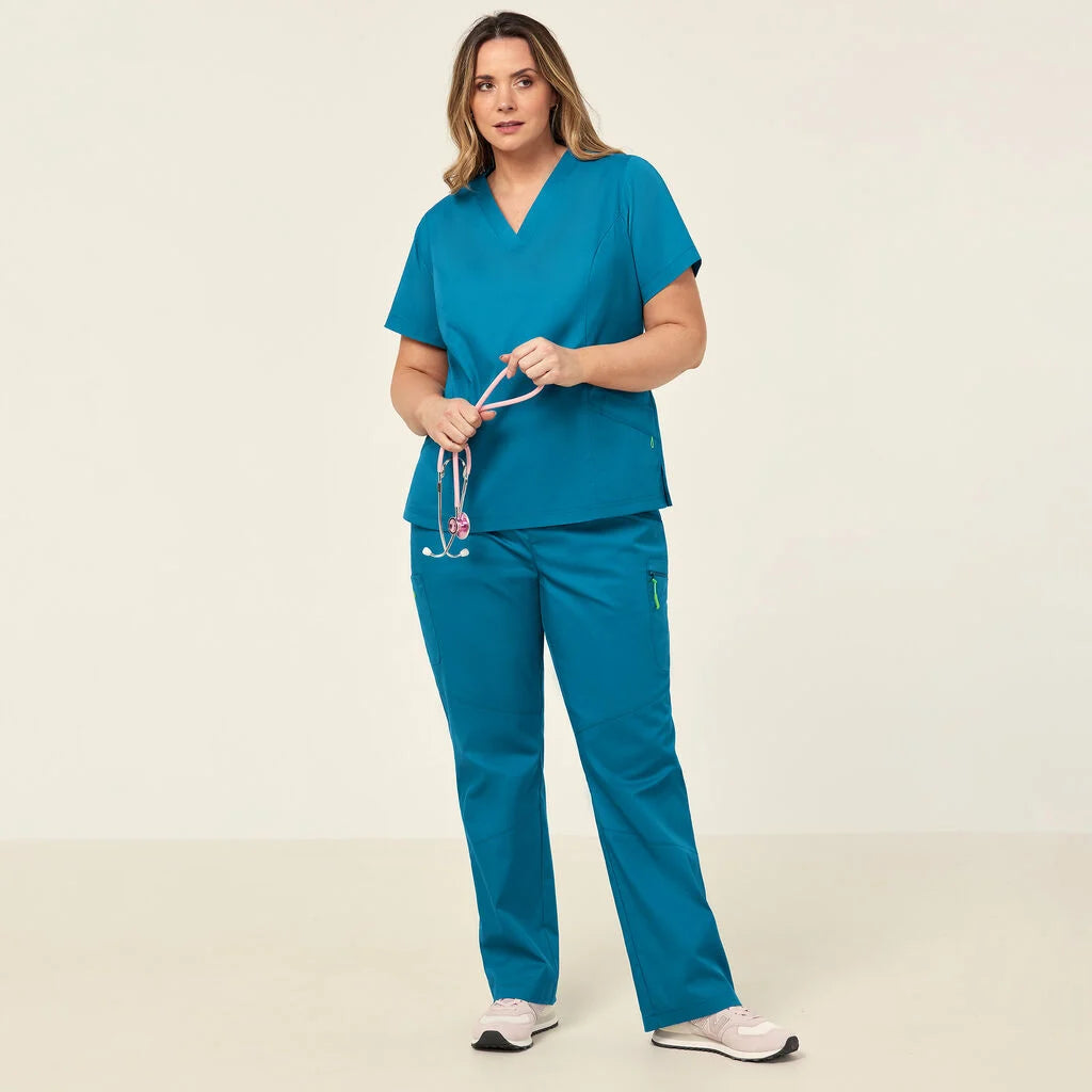 Next-Gen Antibacterial Active Florence Scrub Top - CATULM